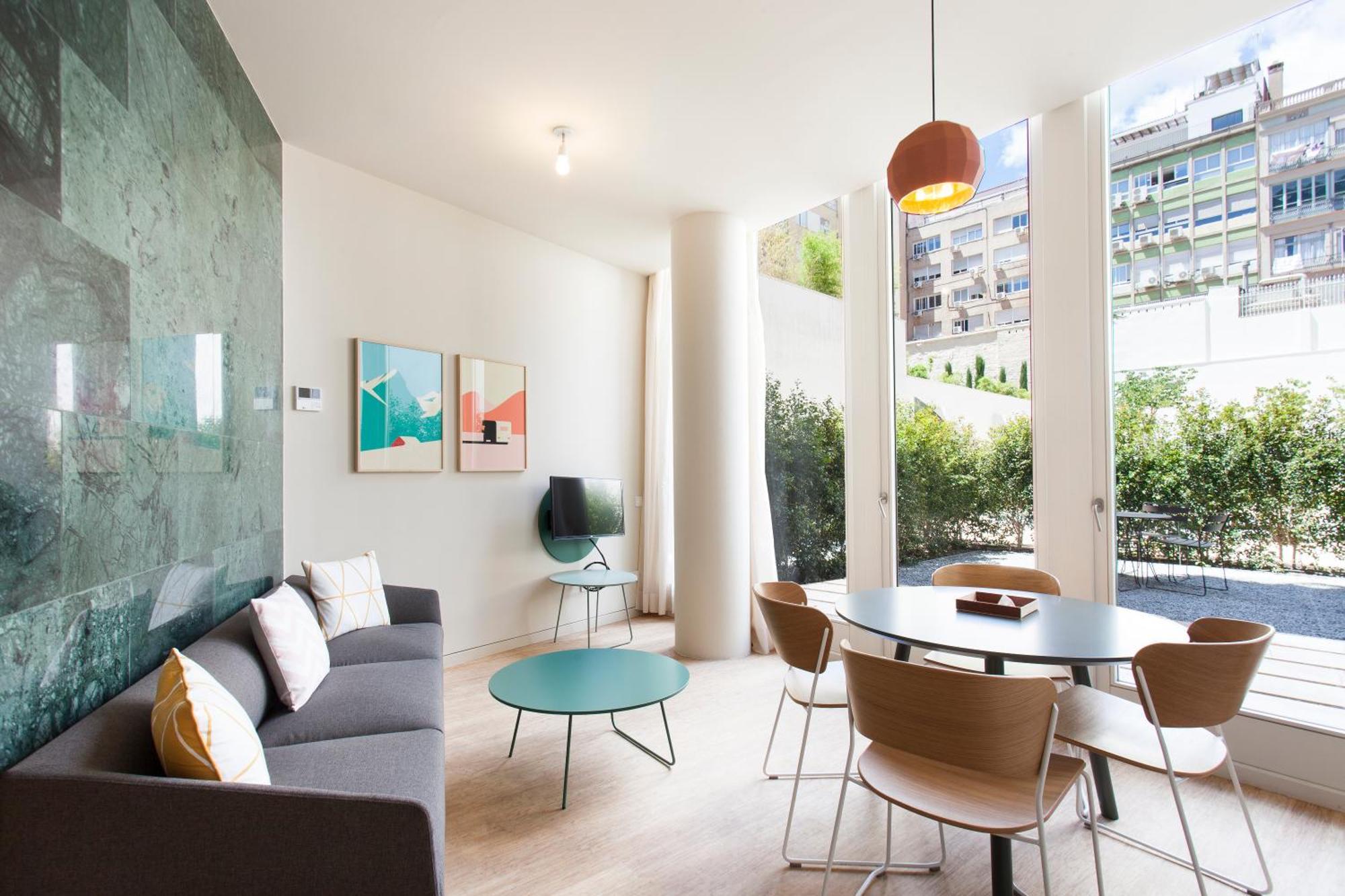 Aspasios City Oasis Apartments 바르셀로나 객실 사진