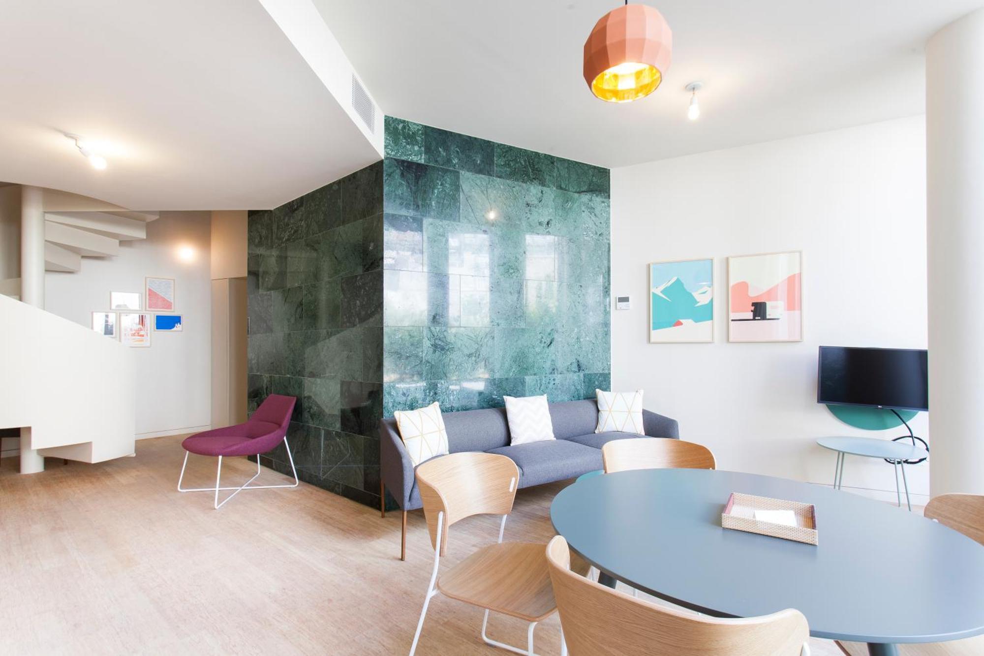Aspasios City Oasis Apartments 바르셀로나 객실 사진